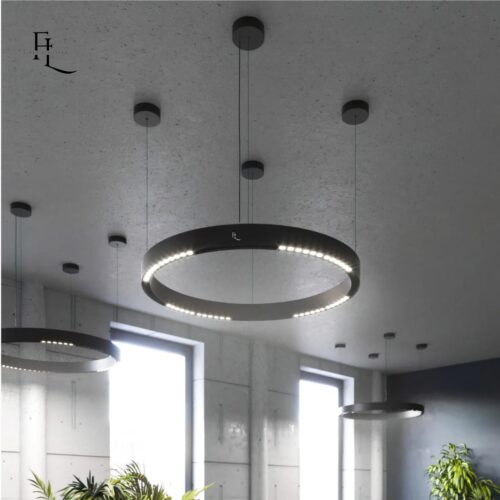 Grille Pendant Curved