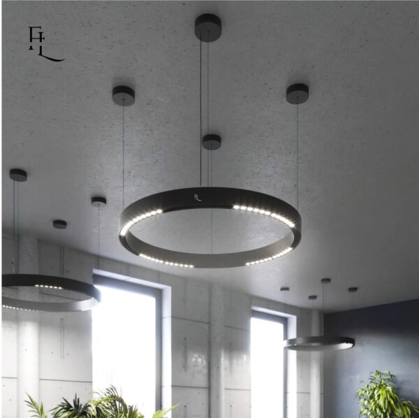 Grille Pendant Curved